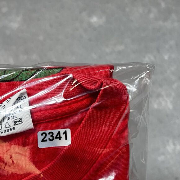 Vintage 20/20 Sport T-Shirt Men Medium Red Rutgers Scarlet Knights Single Stitch - Picture 13 of 15